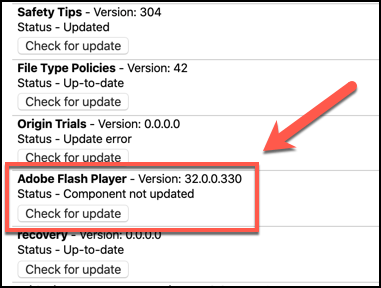 enable flash on chrome for mac